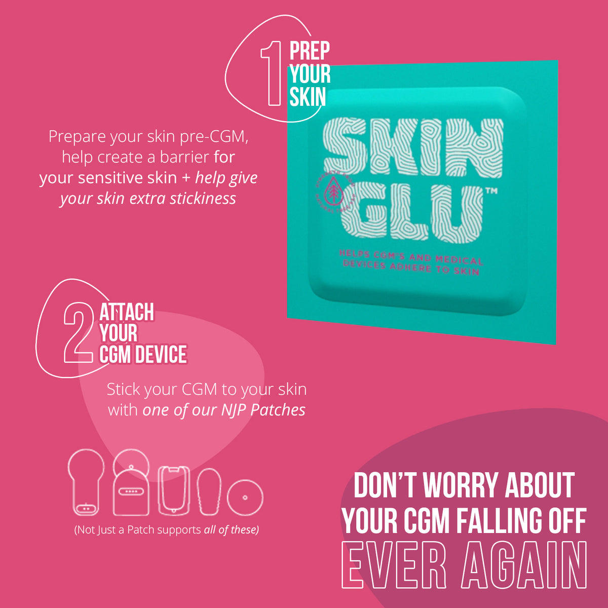 Sample Wipe - Skin Glu