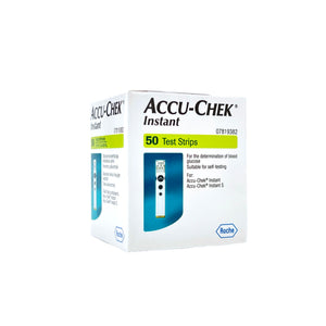 ACCU-CHEK Instant Blood Glucose Test Strips - Pack of 50