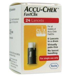 ACCU-CHEK FastClix Lancets - 24 lancets