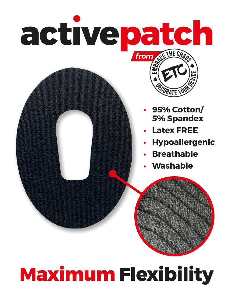 ETC Active Patch Dexcom G6/One - Many Colours (various pack sizes)
