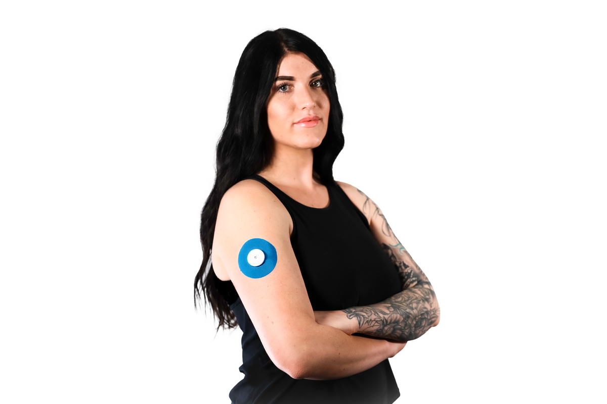 Skin Grip - Freestyle Libre 2/Infusion Set Patch- 20 Pack - Many Colours Available