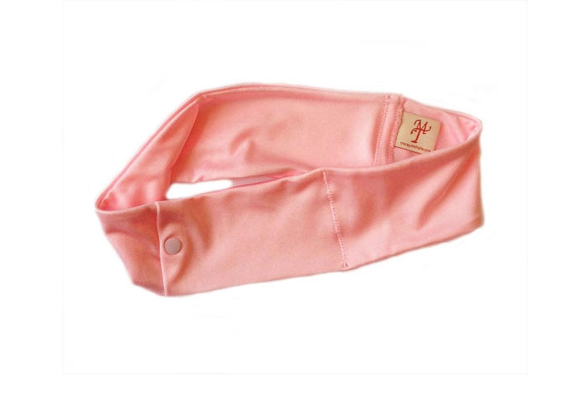 Baby Pink Super Slim Pump Waist Band Pouch