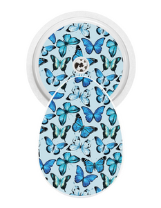 Bubble Sticker (Butterfly Blue)