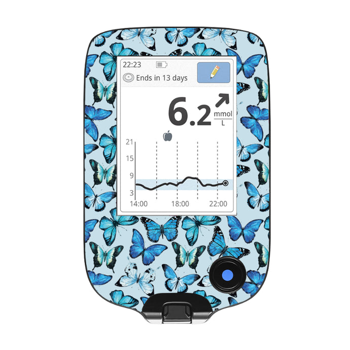 Freestyle Libre 1/2 Cover (Butterfly Blue)