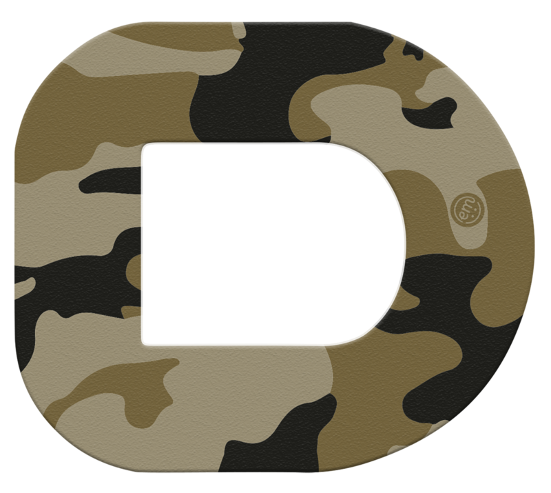 ExpressionMed Camo Adhesive Patch Omnipod