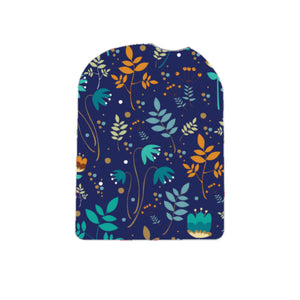 Omnipod Cover Sticker (Cobalt Floral)