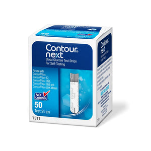 Contour Next Blood Glucose Test Strips - Pack of 50