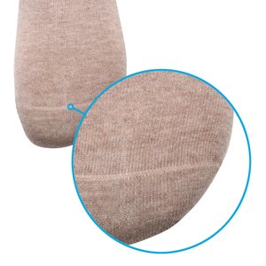 3 Pairs White - Ladies Diabetic Soft Grip Non Elastic Loose Weave Top Diabetic Socks Size 4-8