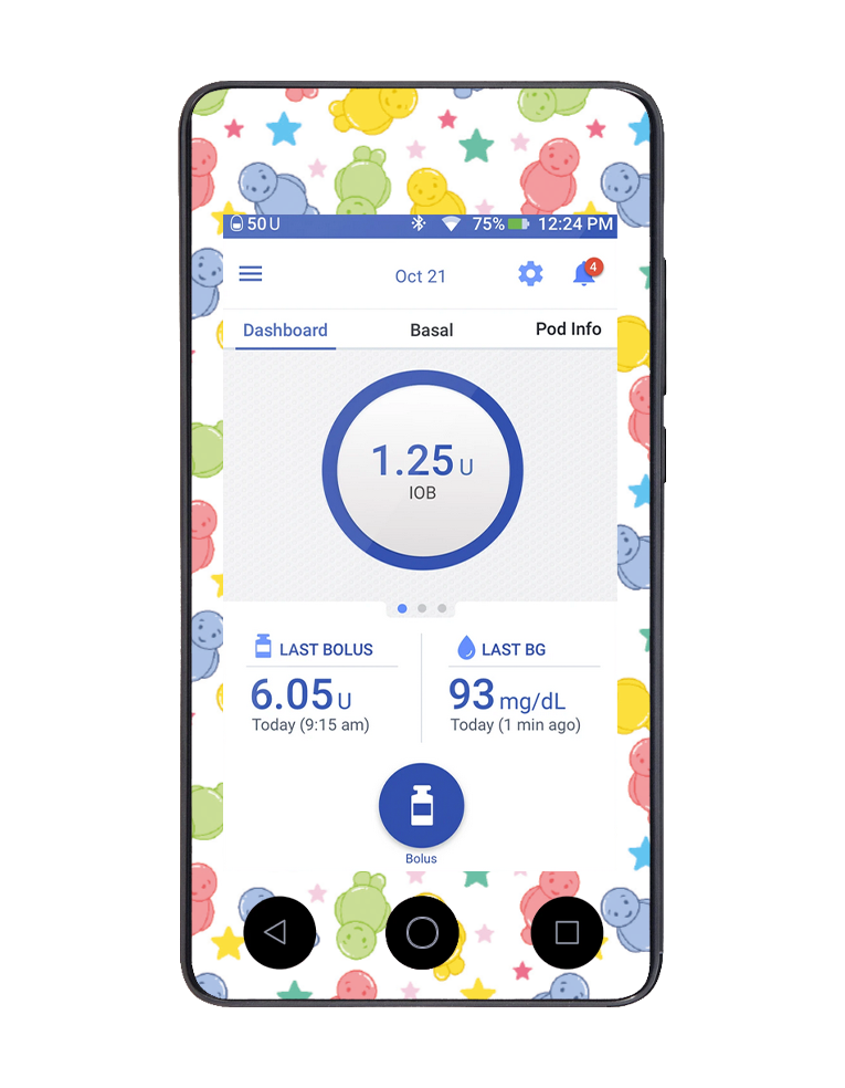 Omnipod DASH Cover (Jelly Baby)