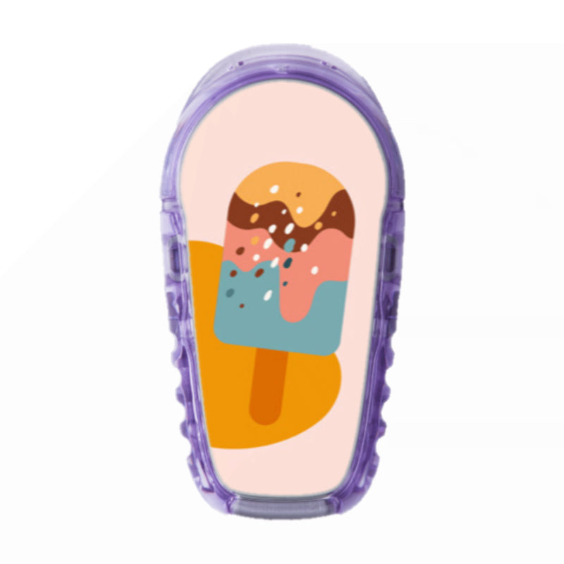 Dexcom G6/One Sensor Sticker (Melting Ice Lolly)