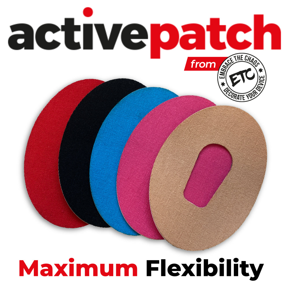 ETC Active Patch Dexcom G6/One - Many Colours (various pack sizes)
