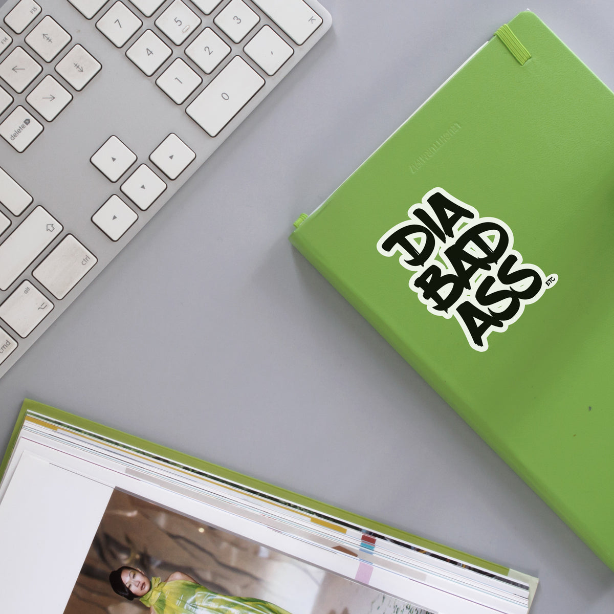 &quot;Diabadass&quot; - Vinyl Decal Sticker