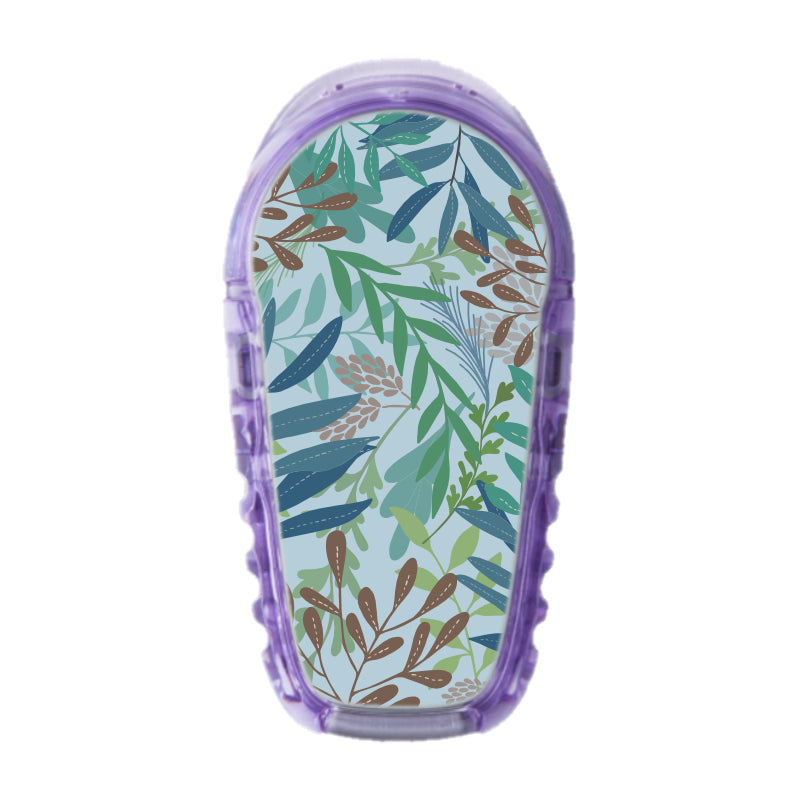 Dexcom G6/One Sensor Sticker (Dusk Leaves)