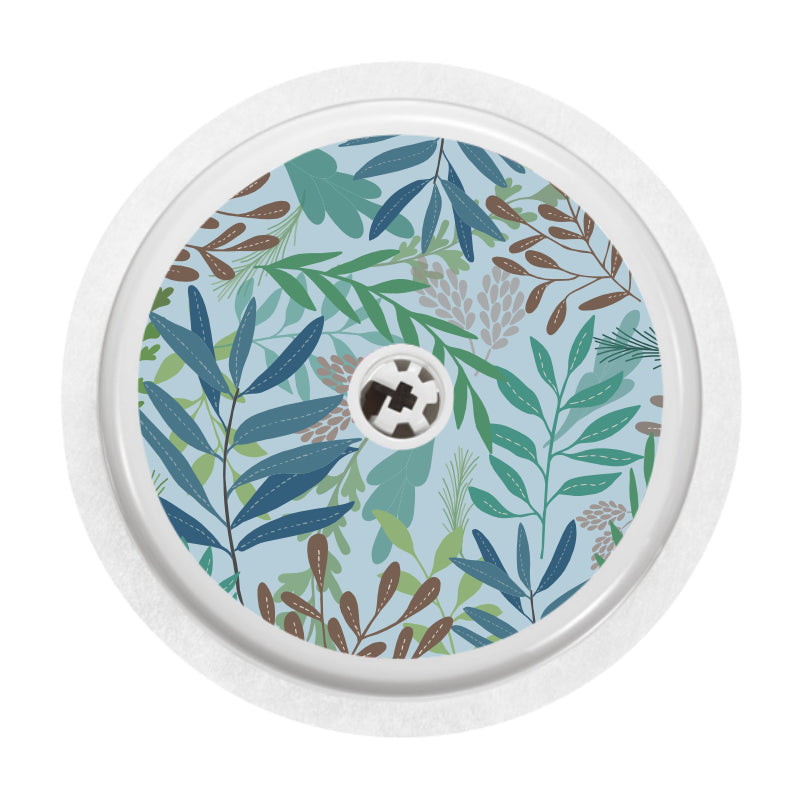 Freestyle Libre 2 Sensor Cover (Dusk Leaves)