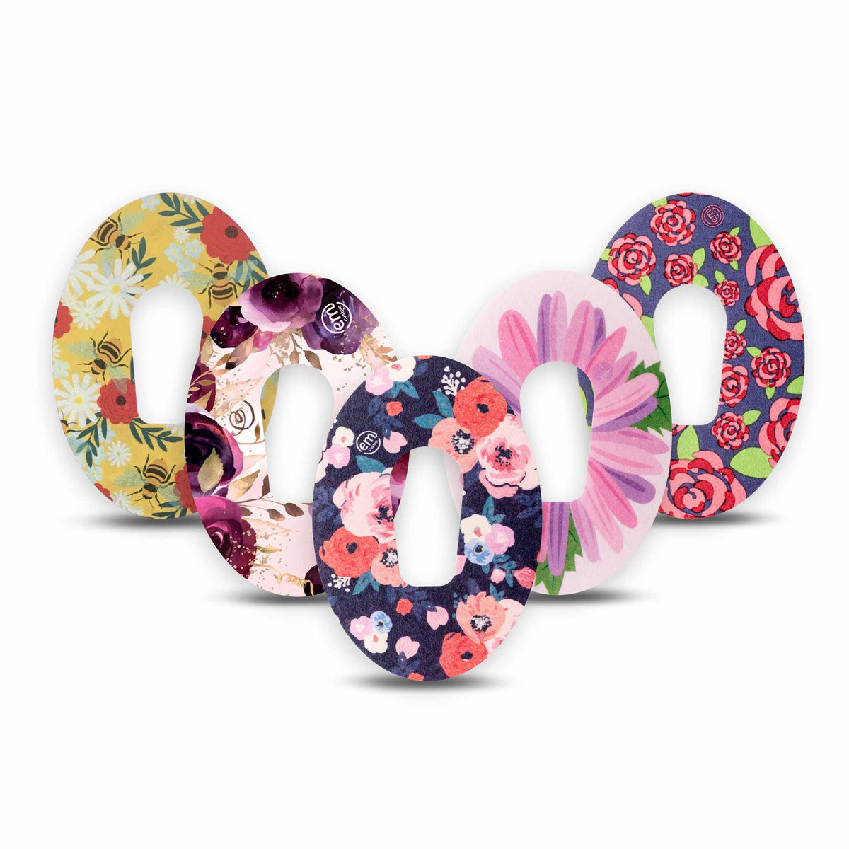 ExpressionMed Dexcom G6 Wildflower Variety Patch 5 Pack