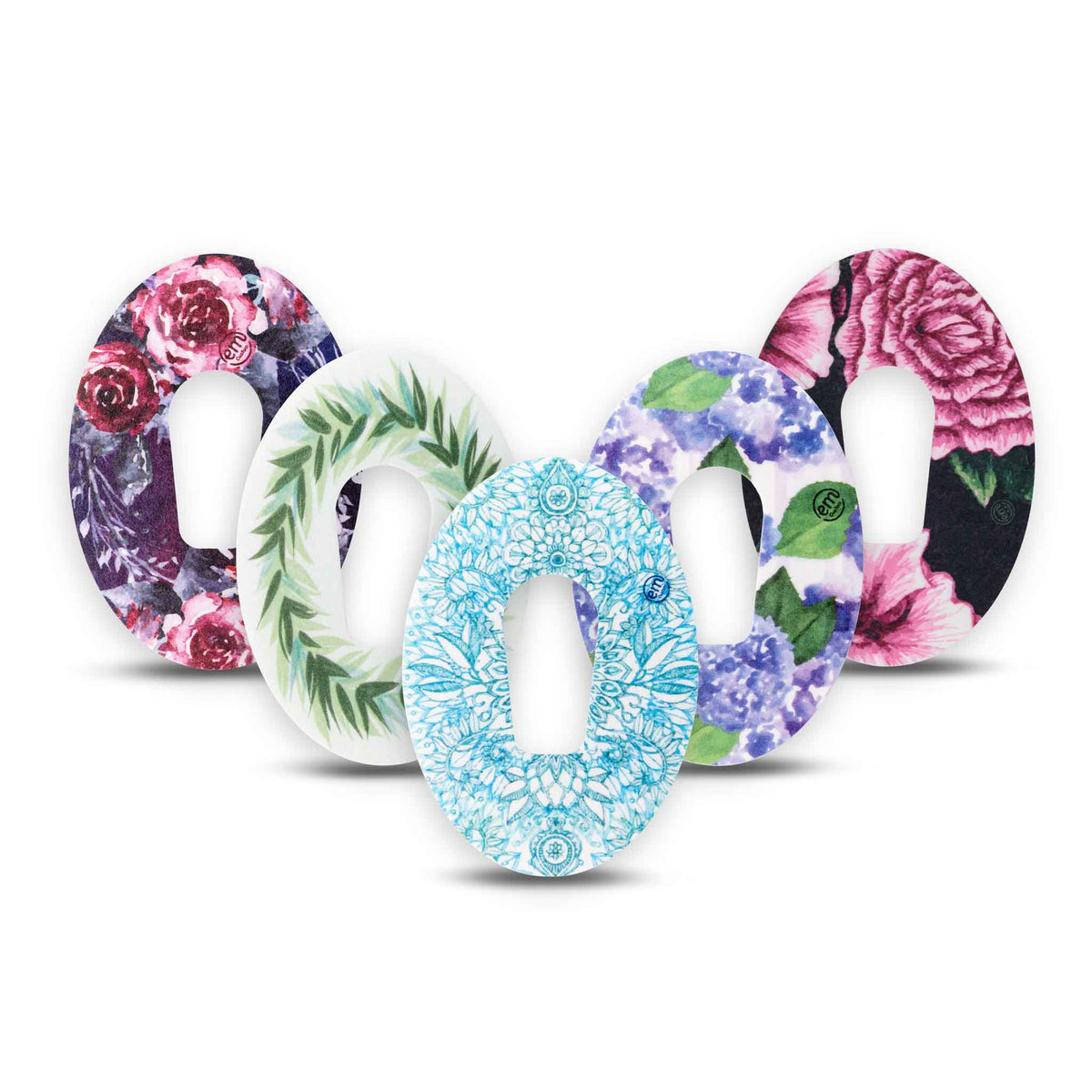 ExpressionMed Dexcom G6 Garden Blooms Variety Patch 5 Pack