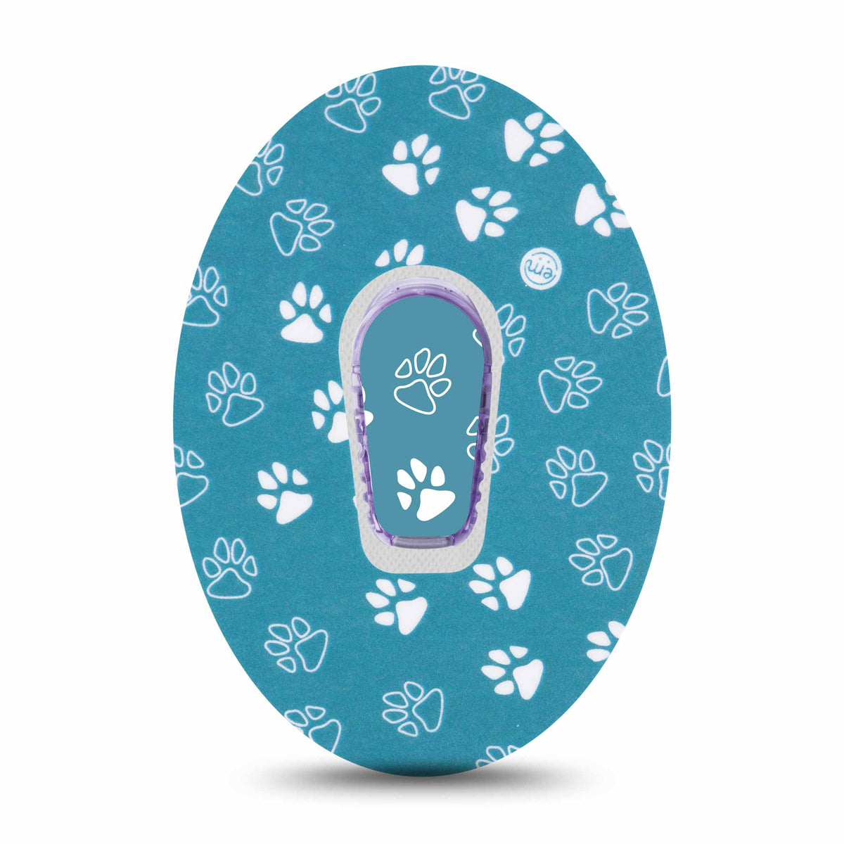 ExpressionMed Dexcom G6/One Transmitter Sticker (Pawprint)