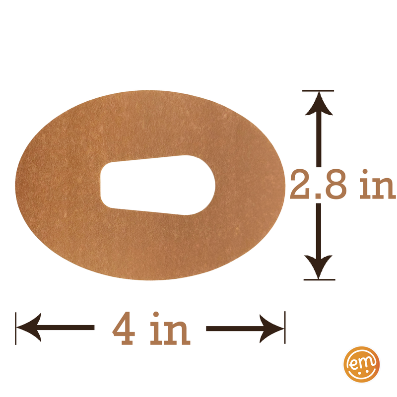 ExpressionMed Tan Adhesive Patch Dexcom G6/One