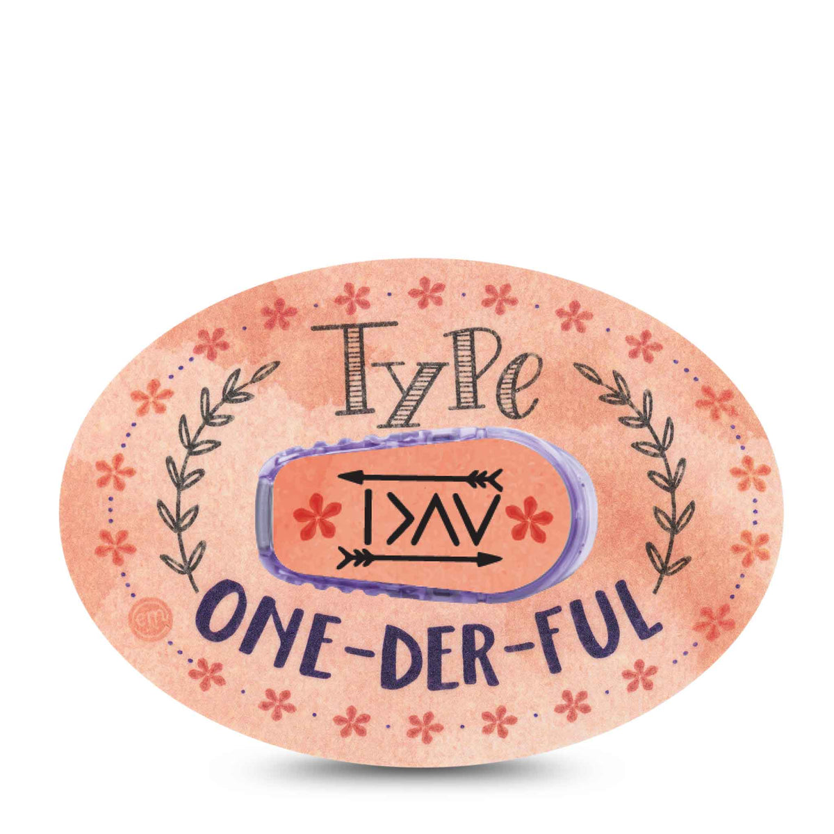 ExpressionMed Type One-Der-Ful Adhesive Patch Dexcom G6/One
