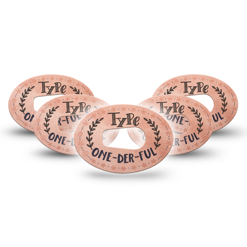 ExpressionMed Type One-Der-Ful Adhesive Patch Dexcom G6/One