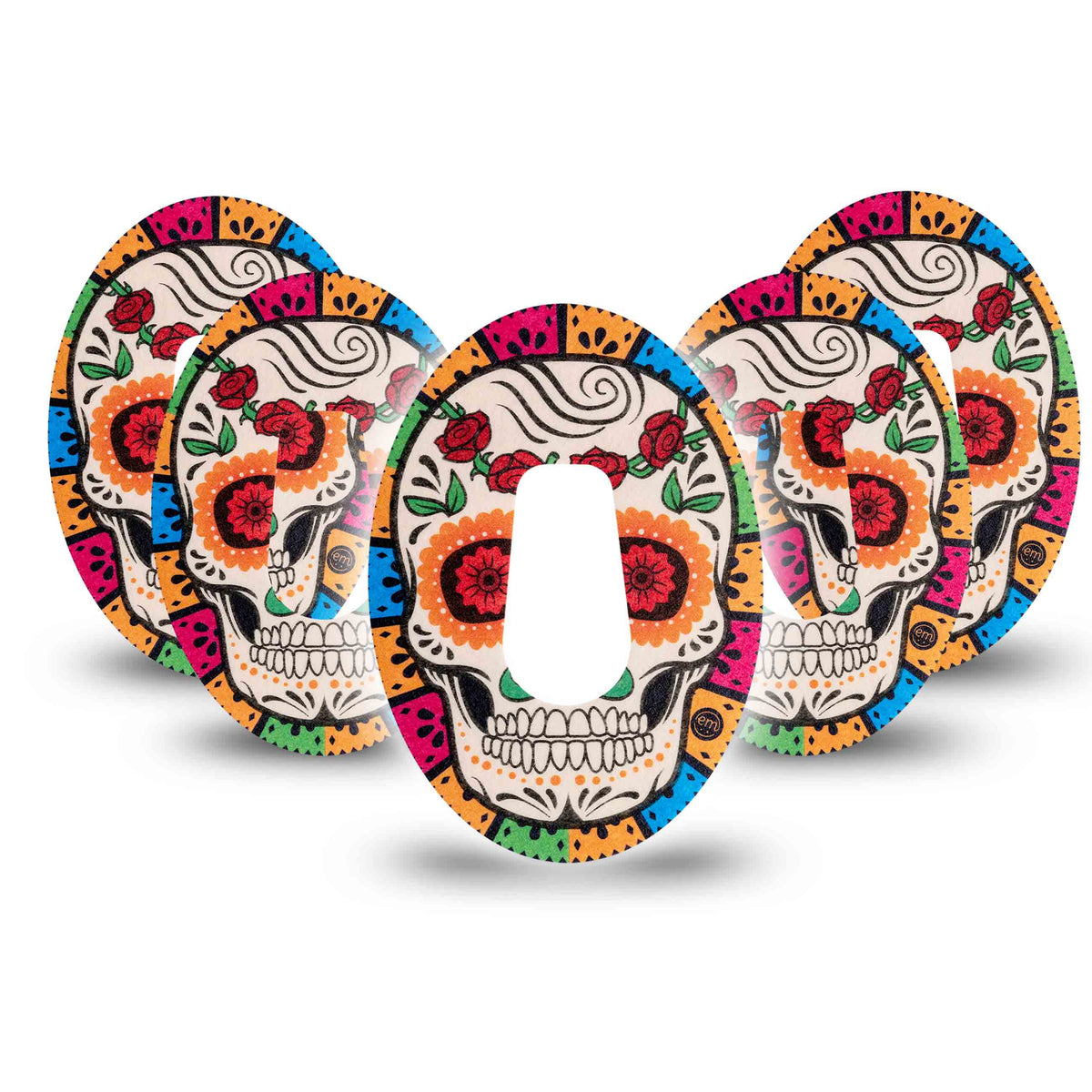 ExpressionMed Dia De Los Muertos Adhesive Patch Dexcom G6/One