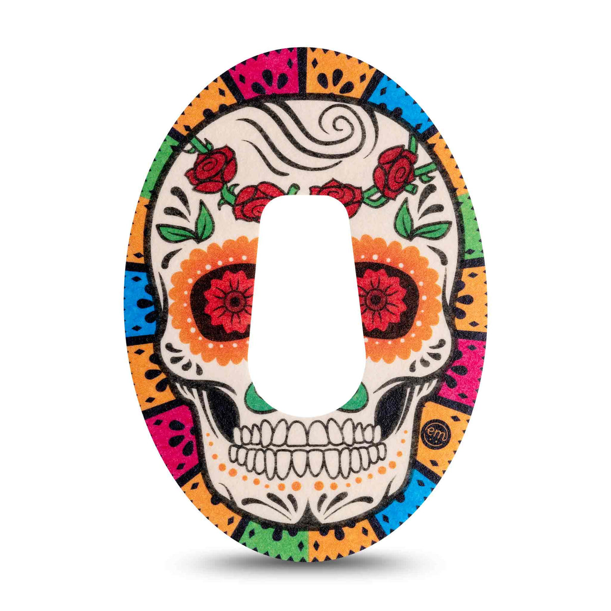ExpressionMed Dia De Los Muertos Adhesive Patch Dexcom G6/One