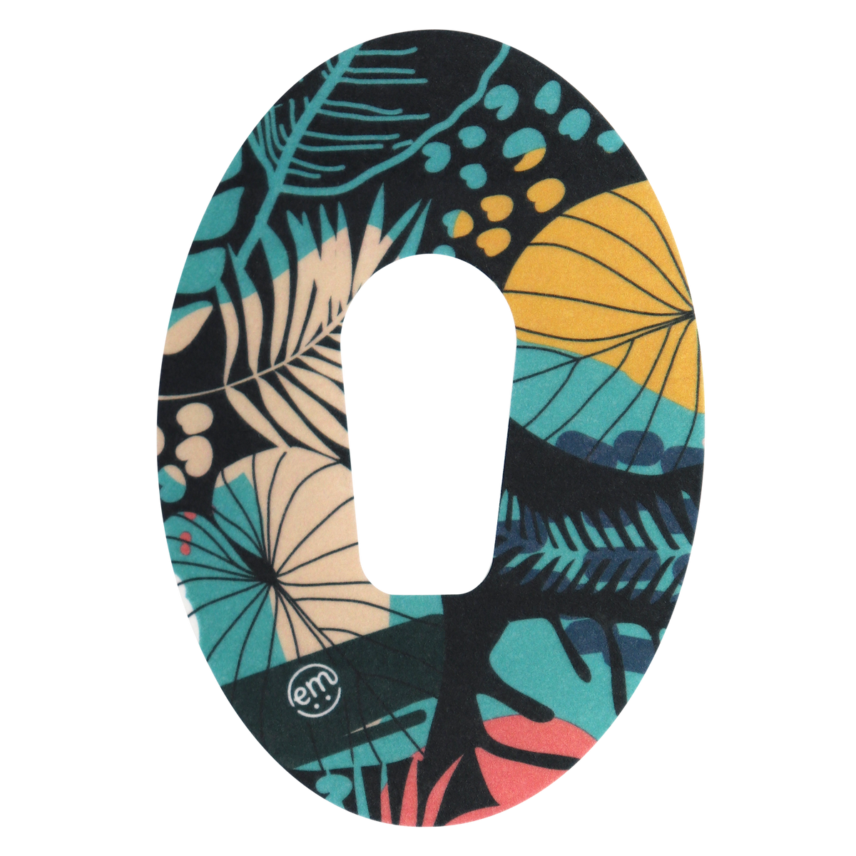 ExpressionMed Jungle Tropics Adhesive Patch Dexcom G6/One