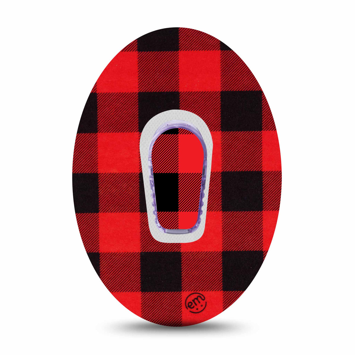 ExpressionMed Dexcom G6 Transmitter Sticker (Lumberjack)