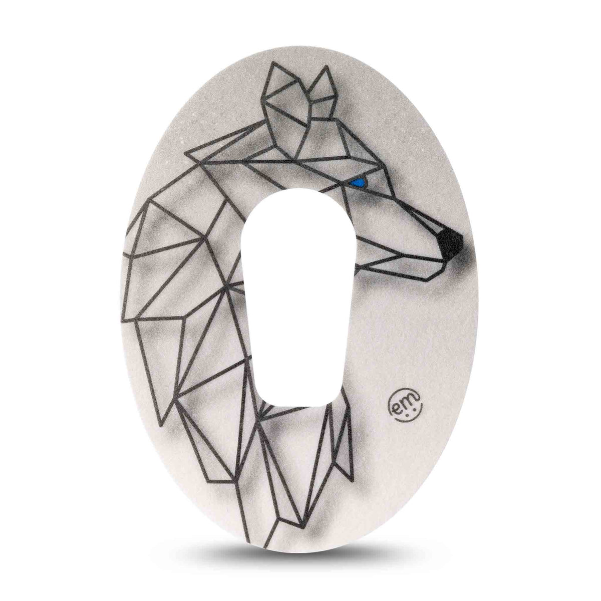 ExpressionMed Iron Wolf Adhesive Patch Dexcom G6/One