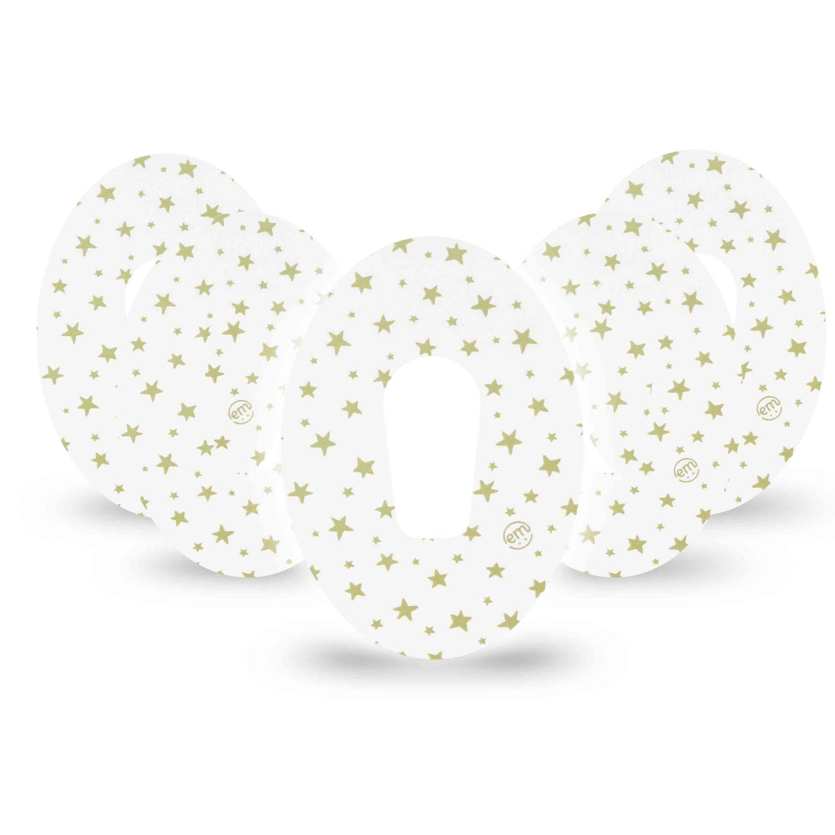 ExpressionMed Twinkling Stars Adhesive Patch Dexcom G6/One