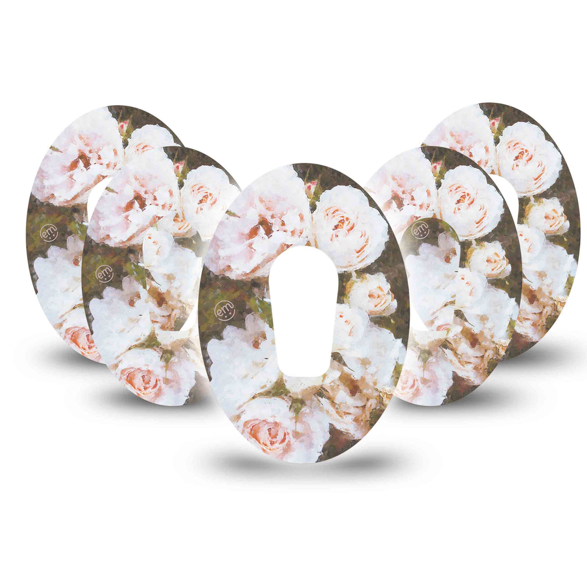 ExpressionMed Garden Peonies Adhesive Patch Dexcom G6/One