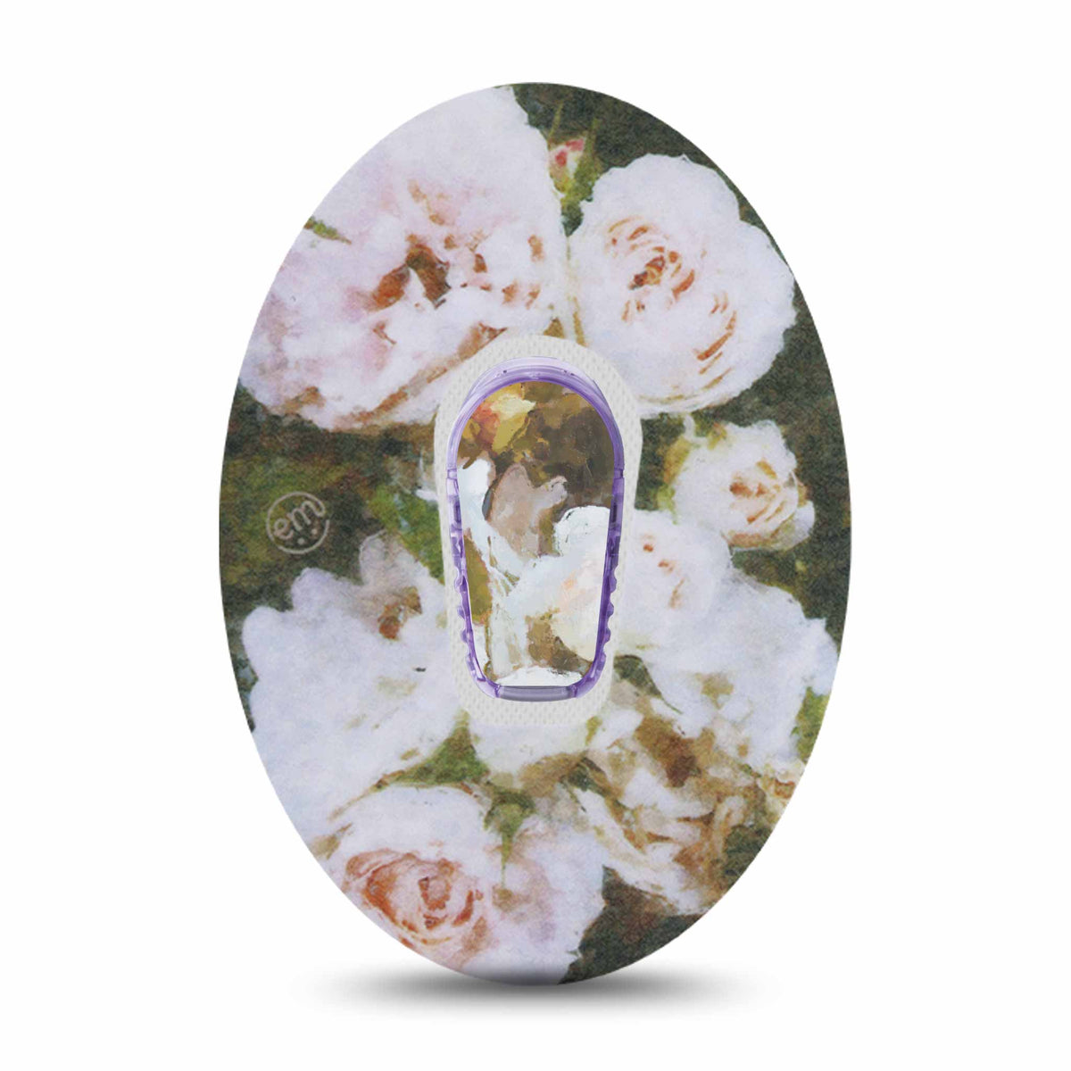 ExpressionMed Dexcom G6 Transmitter Sticker (Garden Peonies)