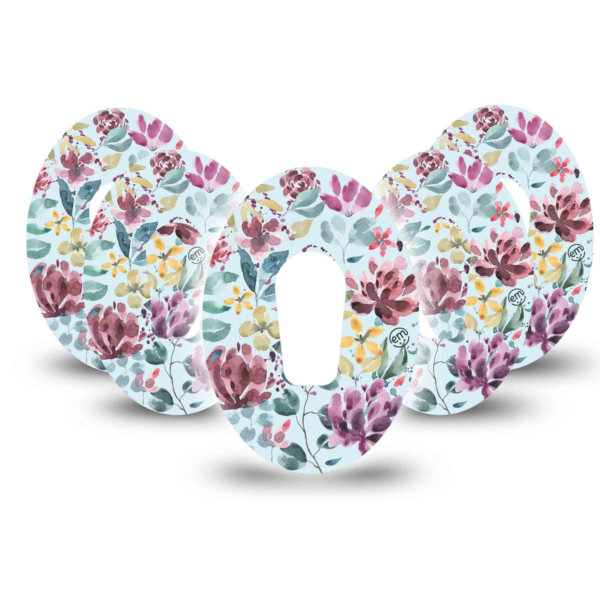 ExpressionMed Botanical Blooms Adhesive Patch Dexcom G6/One