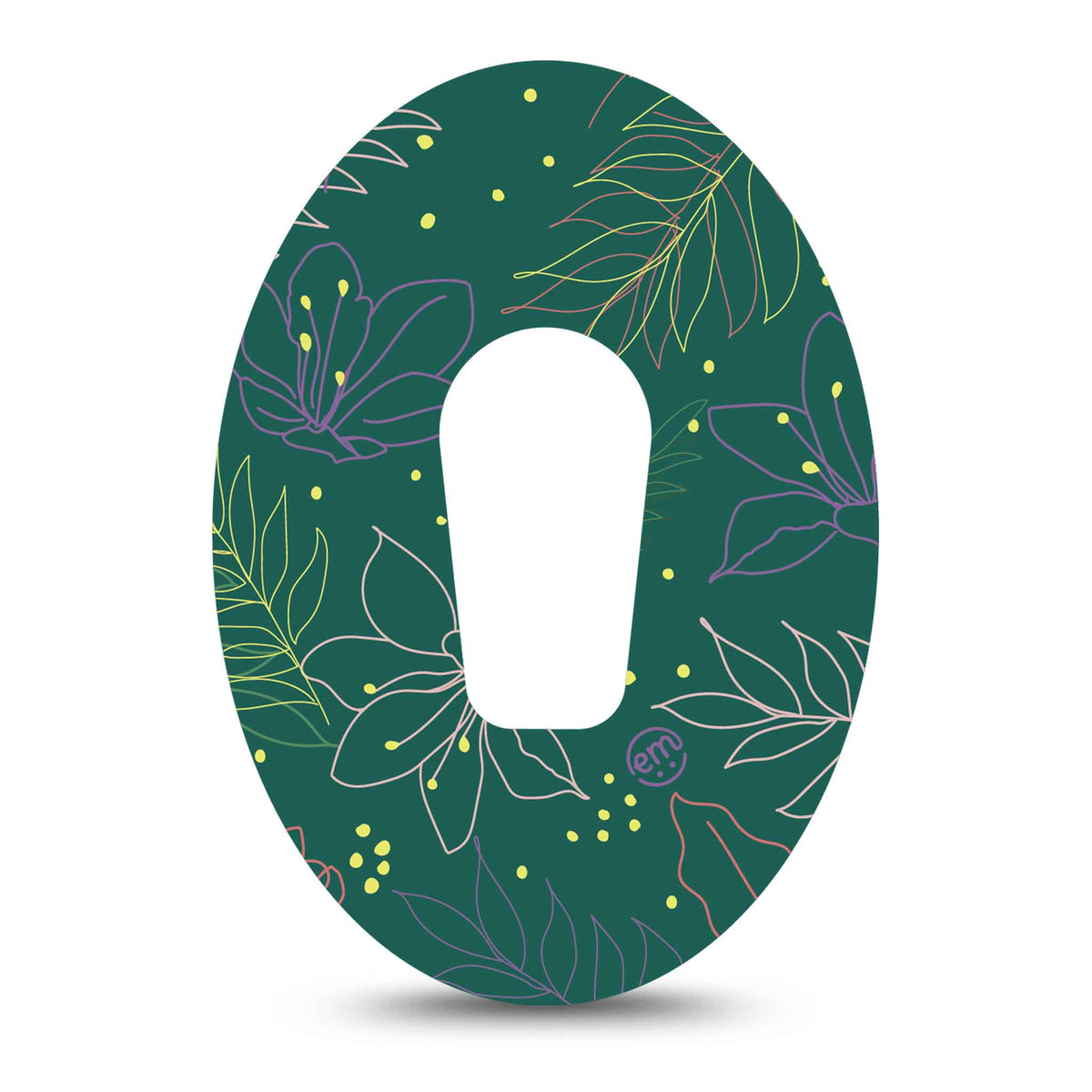 ExpressionMed Graphic Petals Adhesive Patch Dexcom G6/One