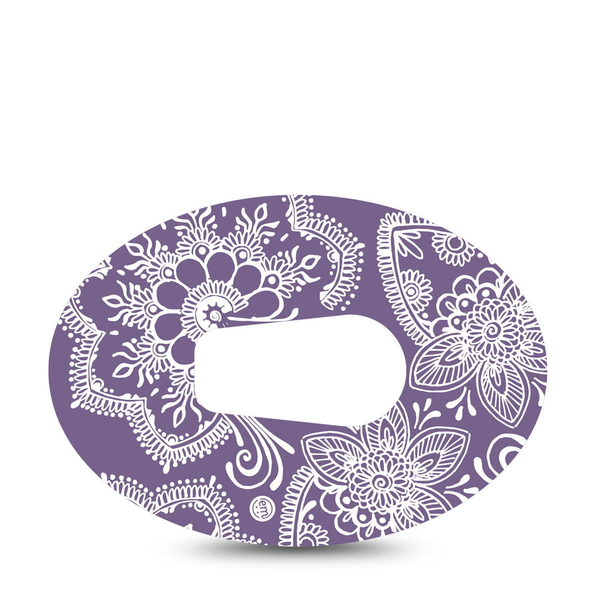 ExpressionMed Purple Henna Adhesive Patch Dexcom G6/One