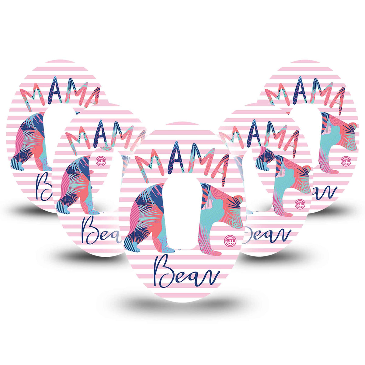 ExpressionMed Mama Bear Adhesive Patch Dexcom G6/One