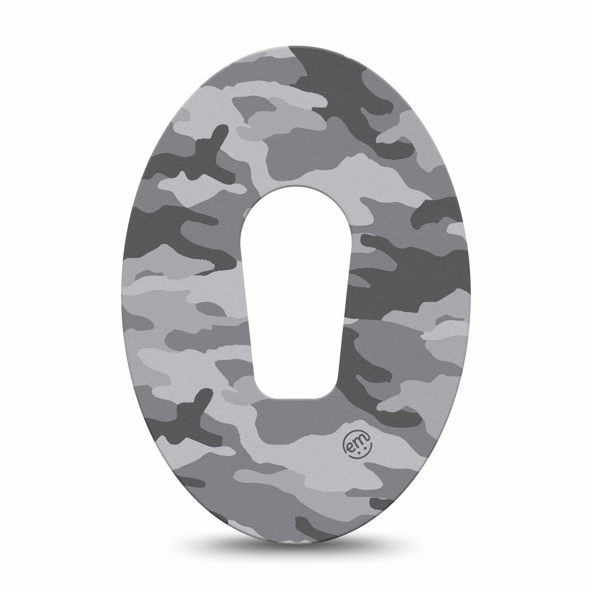 ExpressionMed Grey Camo Adhesive Patch Dexcom G6/One