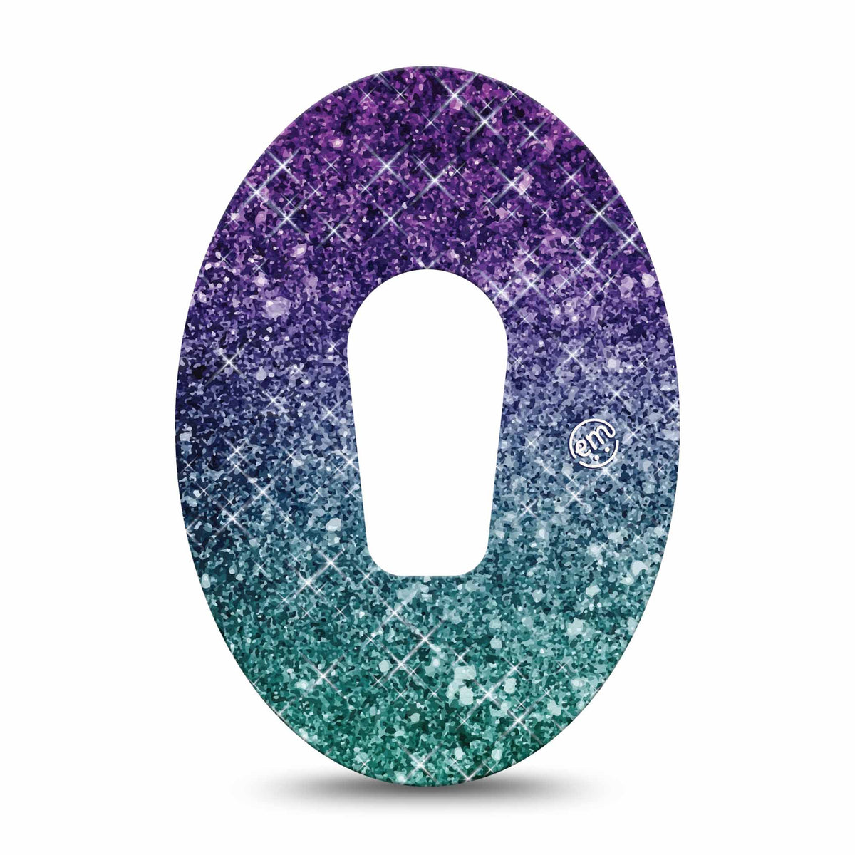 ExpressionMed Glittering Ombre Adhesive Patch Dexcom G6/One