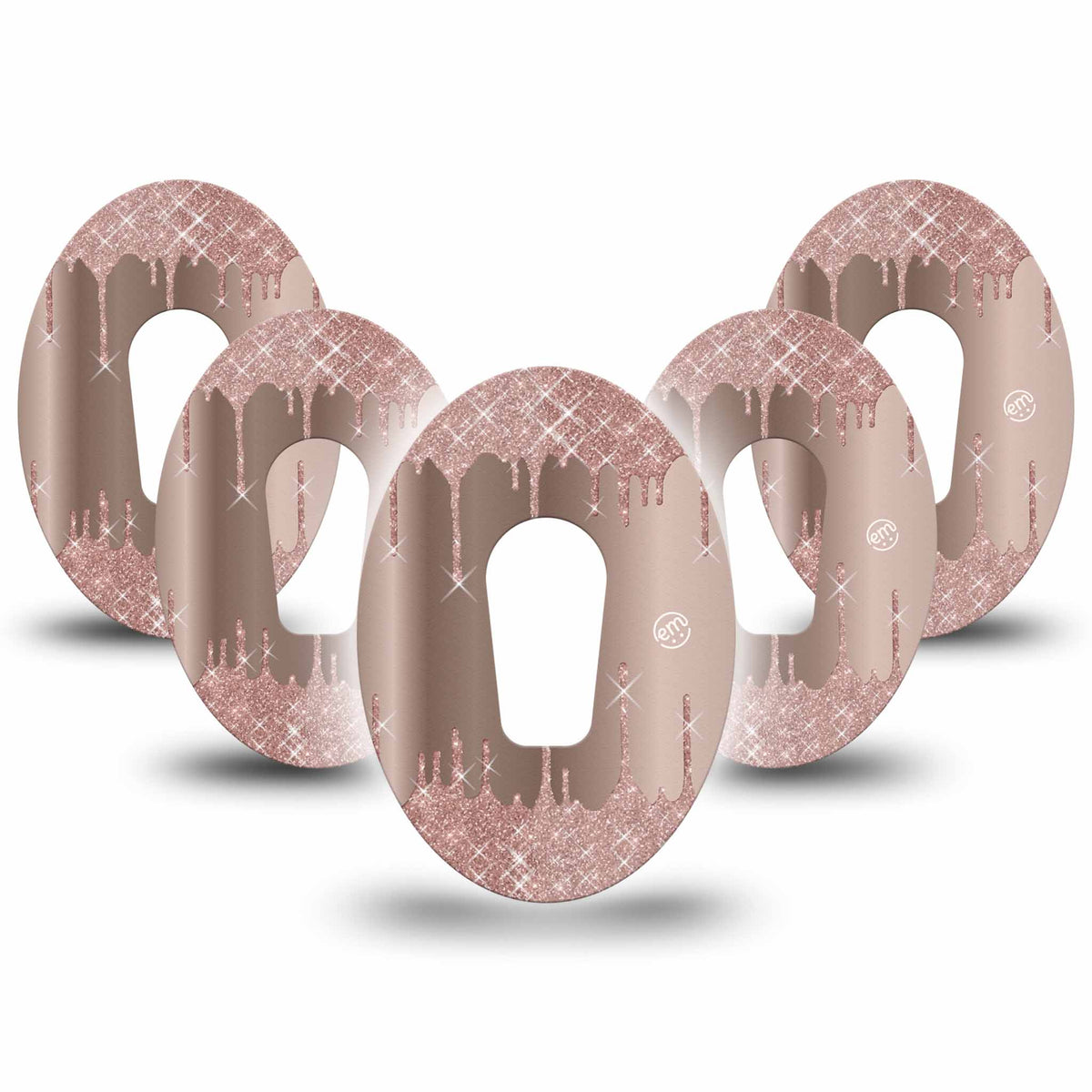 ExpressionMed Dripping Sparkles Adhesive Patch Dexcom G6/One