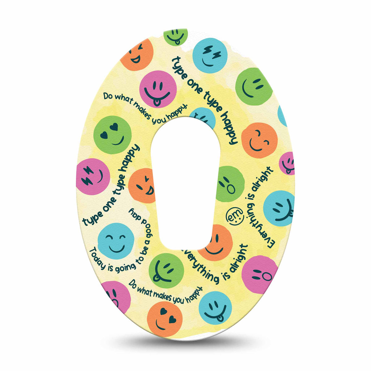 ExpressionMed Smileys Adhesive Patch Dexcom G6/One