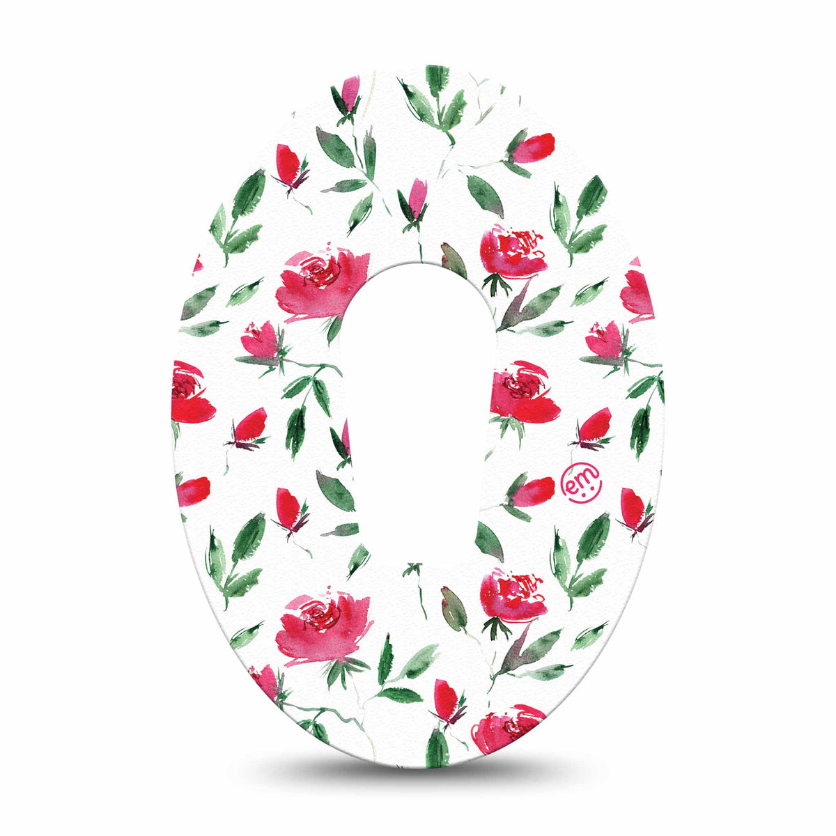 ExpressionMed Rose Garden Adhesive Patch Dexcom G6/One