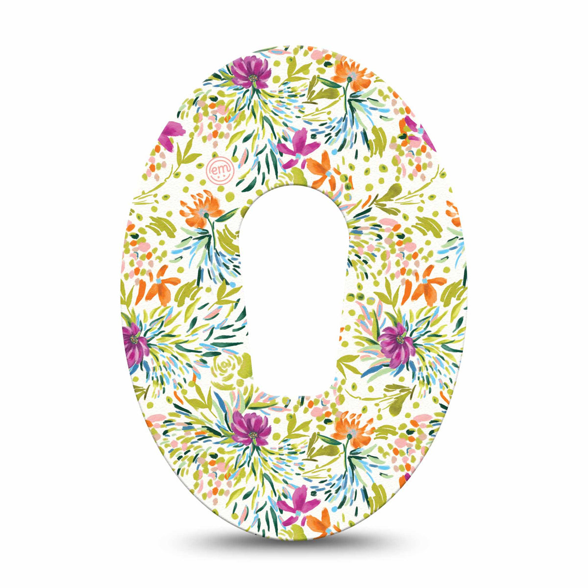 ExpressionMed Summer Greenery Adhesive Patch Dexcom G6/One