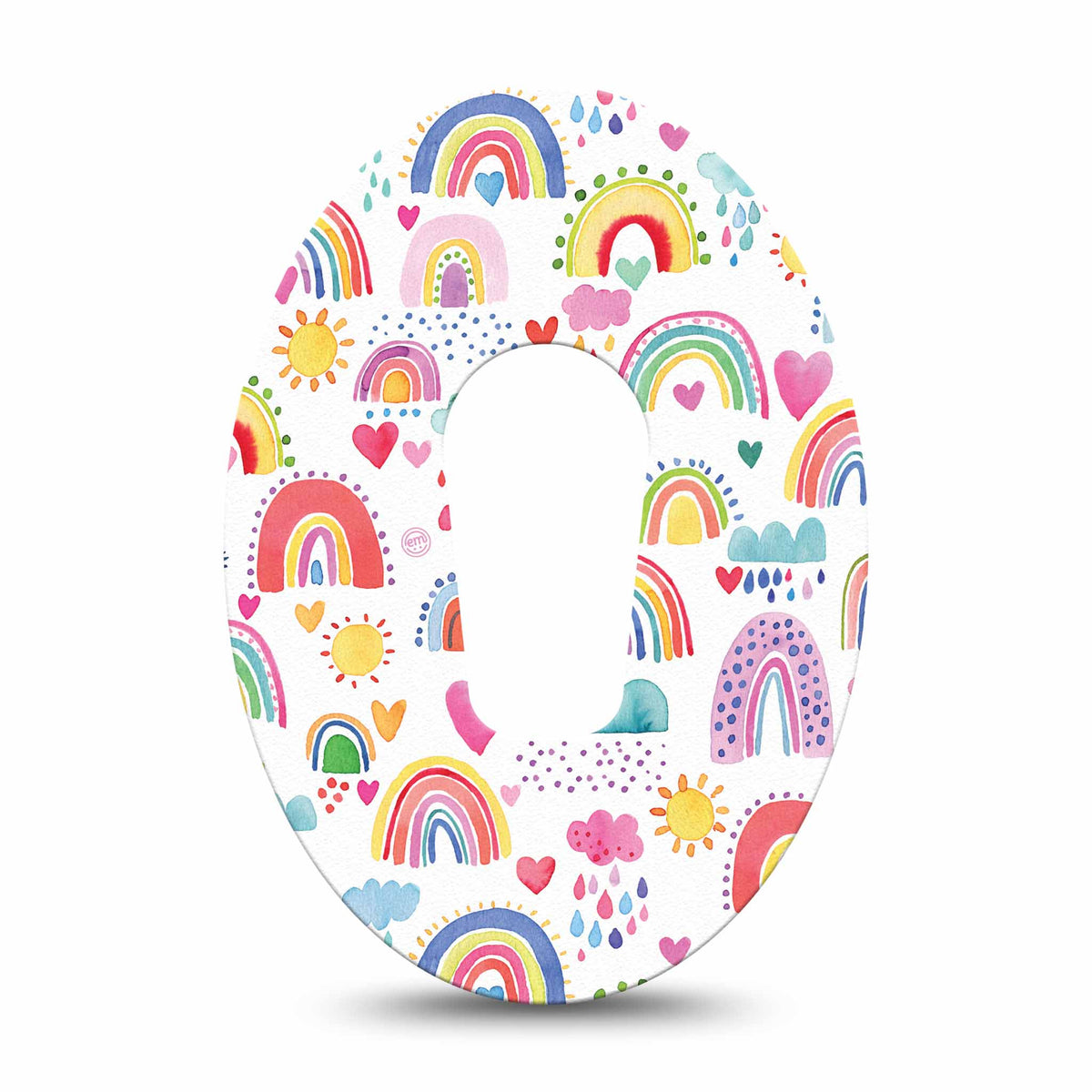 ExpressionMed Rainbows of Hope Adhesive Patch Dexcom G6/One
