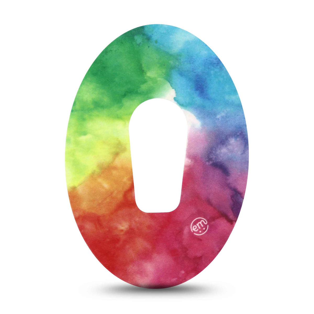 ExpressionMed Rainbow Clouds Adhesive Patch Dexcom G6/One