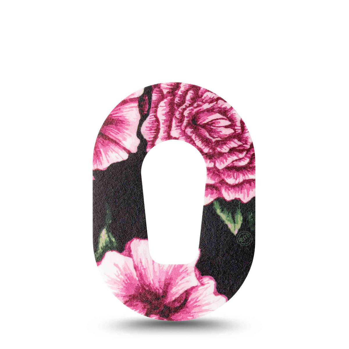 ExpressionMed Mini Intricate Flower Adhesive Patch Dexcom G6/One
