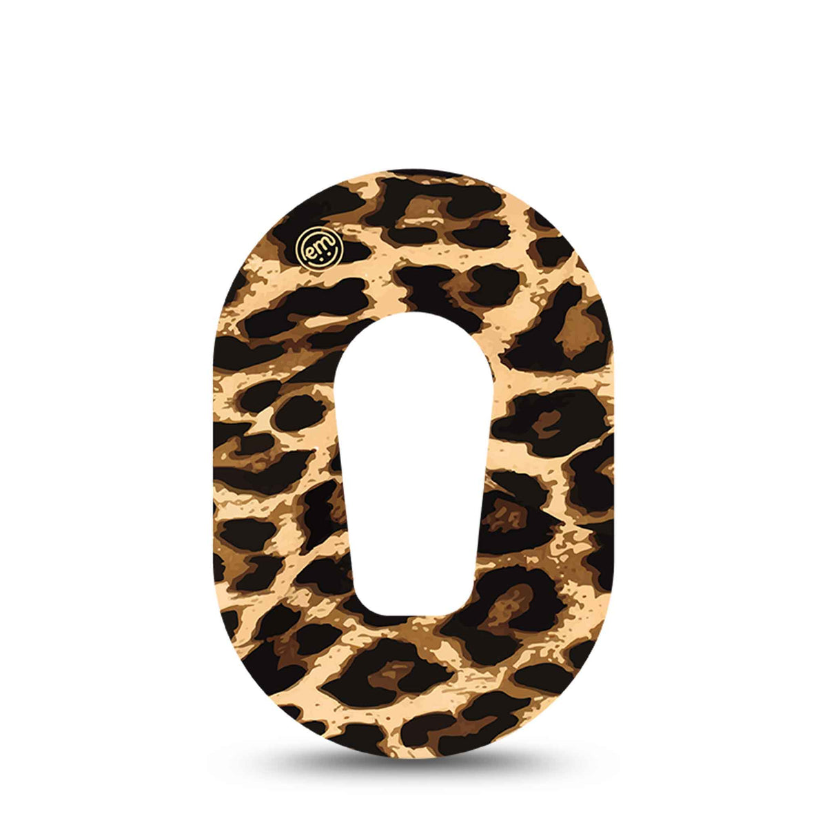 ExpressionMed Mini Leopard Print Adhesive Patch Dexcom G6/One