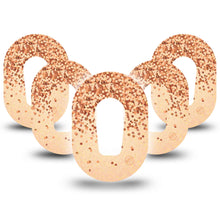 ExpressionMed Mini Champagne Shimmer Adhesive Patch Dexcom G6/One