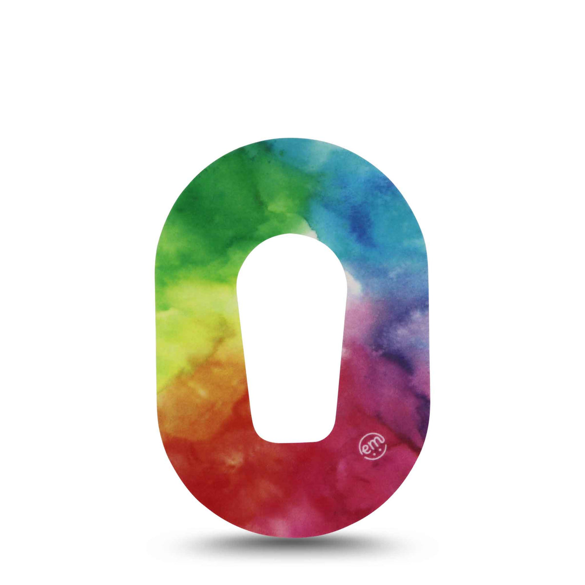 ExpressionMed Mini Rainbow Clouds Adhesive Patch Dexcom G6/One