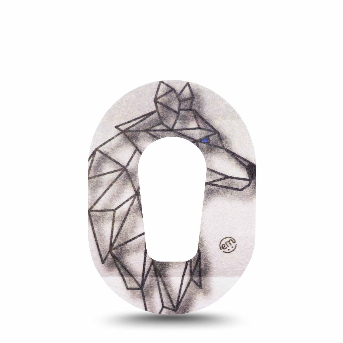 ExpressionMed Mini Iron Wolf Adhesive Patch Dexcom G6/One