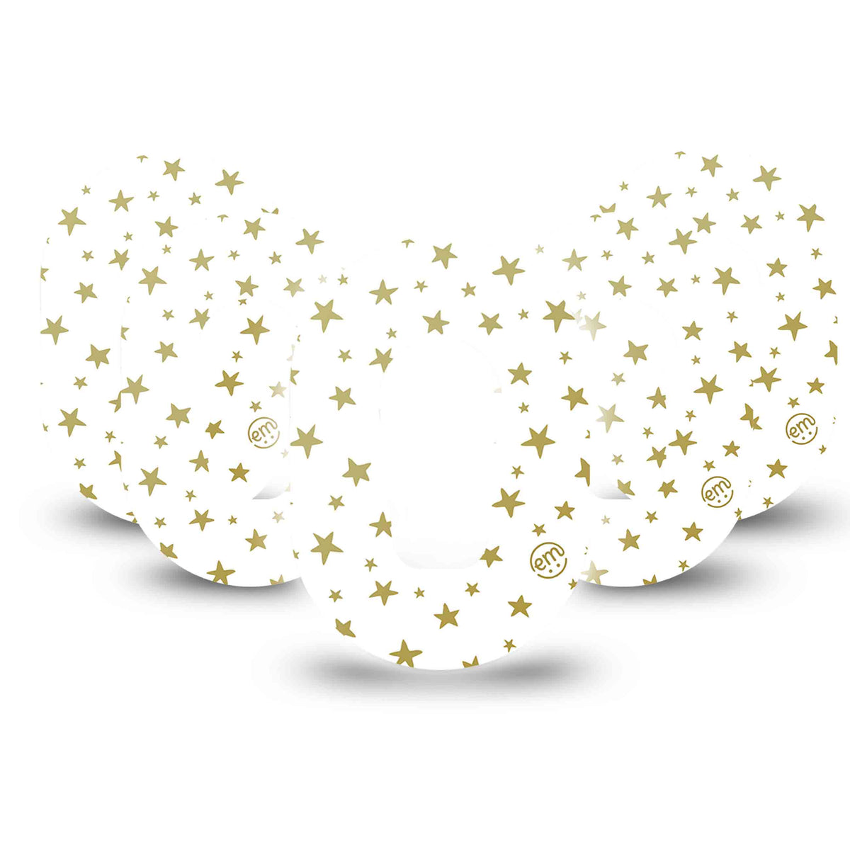 ExpressionMed Mini Twinkling Stars Adhesive Patch Dexcom G6/One